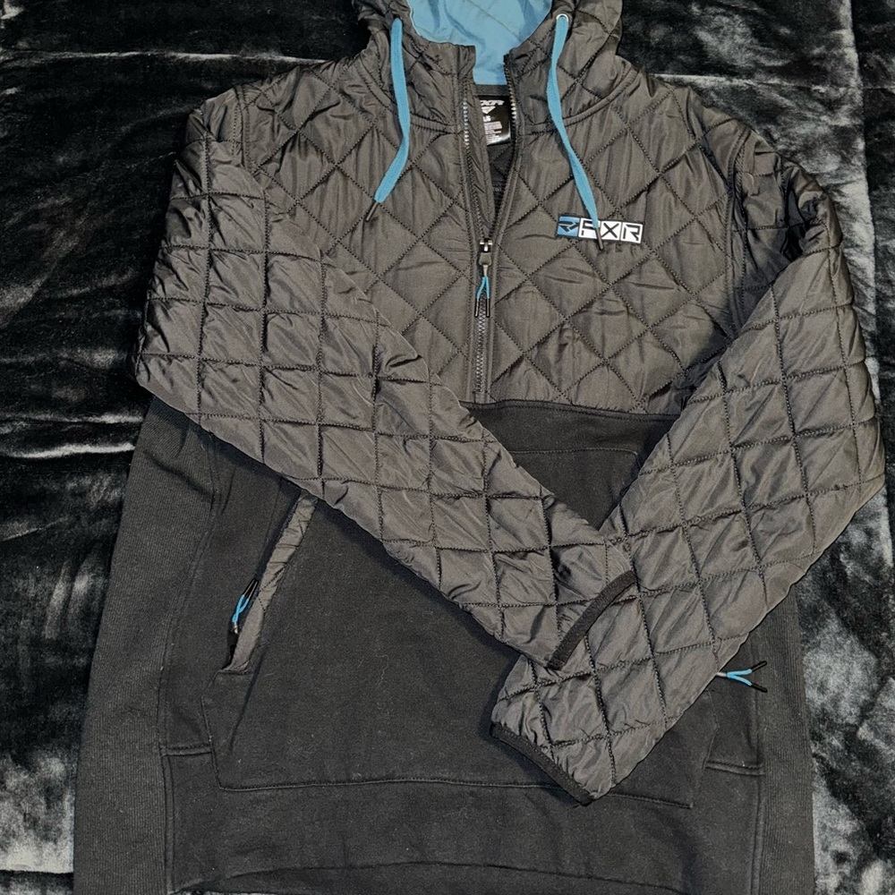 FXR quilted hoodie